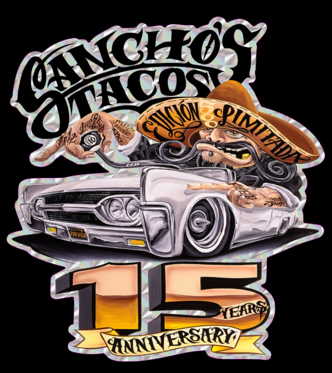 15 Year Anniversary Sticker